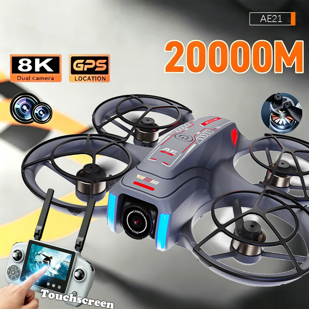 Drone Mapping - Upgrade AE21 Aerial Drone 8K HD