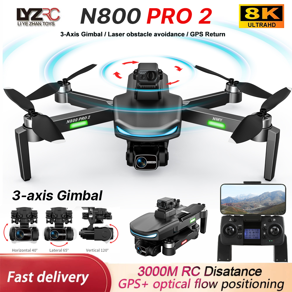 Drone Lidar - N800 PRO 2 GPS Drone Professional