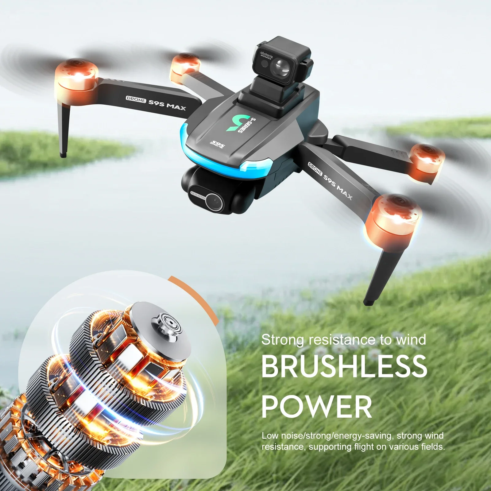 NEW S9S MAX MINI Drone 4K 2-Ax - Drone Video Production 리뷰 및 가격