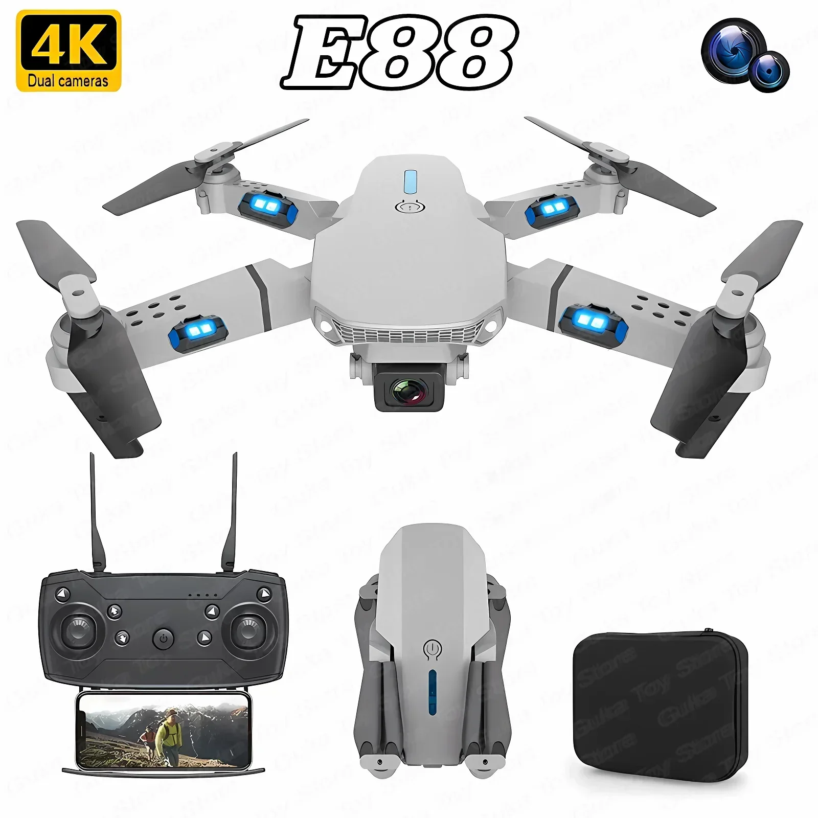 E88 Pro WIFI FPV Drone Wide An - Drone Lidar 리뷰 및 가격