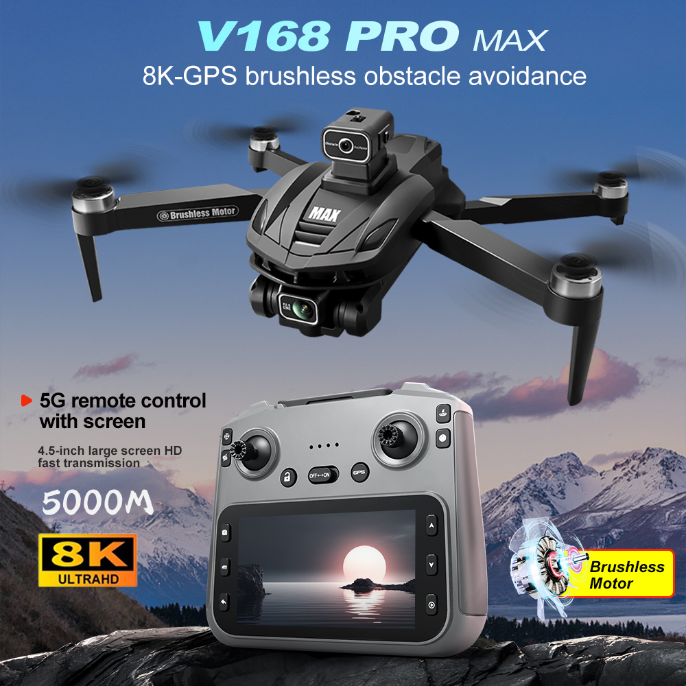 V168 PRO Max GPS Drone 8K Prof - Drone Lidar 리뷰 및 가격