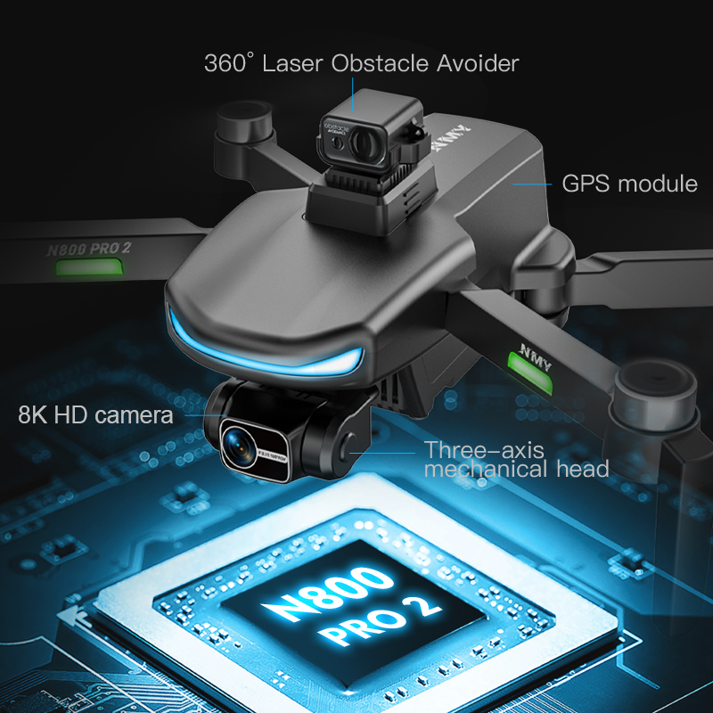 N800 PRO 2 GPS Drone Professio - Drone Lidar 리뷰 및 가격