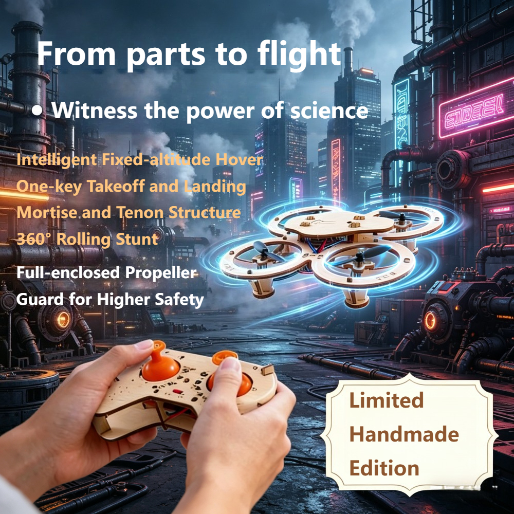 2026 New Wooden DIY Assembled  - Drone Aerial Photography 리뷰 및 가격