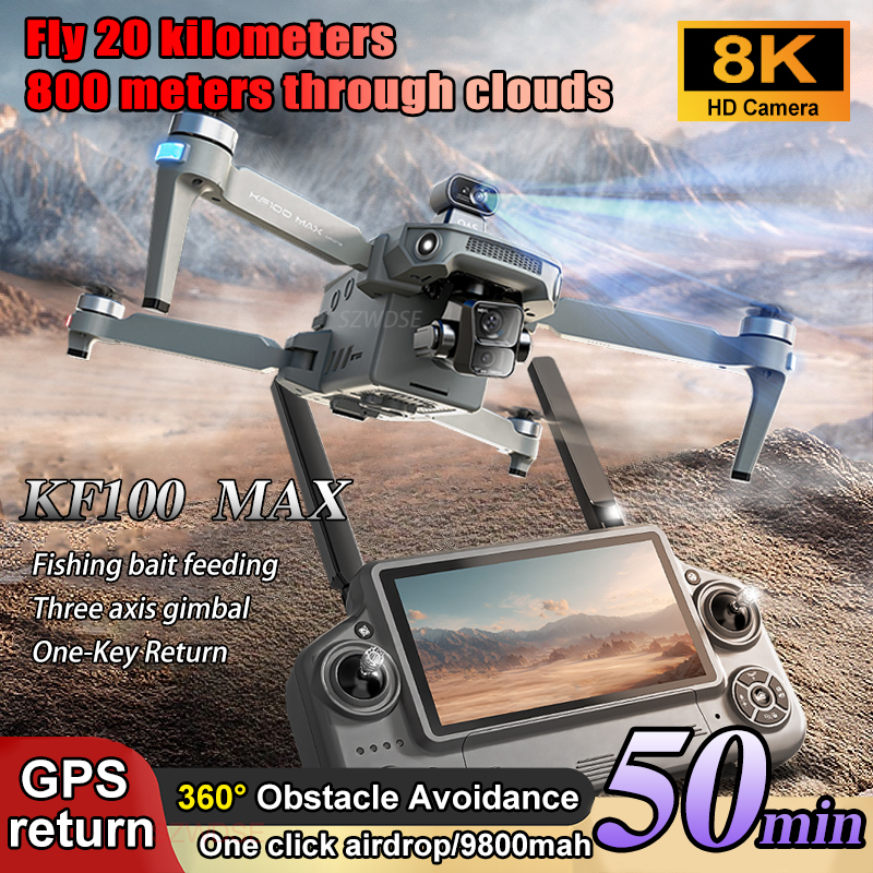 SJRC KF100 MAX 8K UHD Photo HD - Drone Video Production 리뷰 및 가격