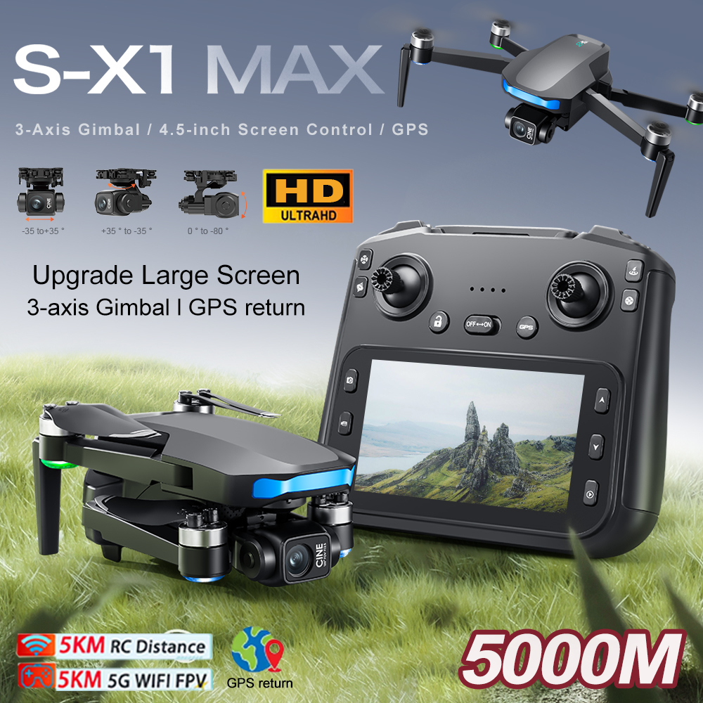 New S-X1 MAX Drone GPS 8K Prof - Drone Lidar 리뷰 및 가격