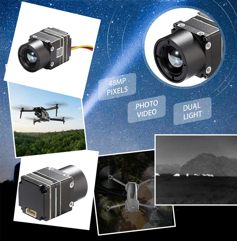 New Arrival 640x512 FPV Drone  - Drone Thermal Imaging 리뷰 및 가격