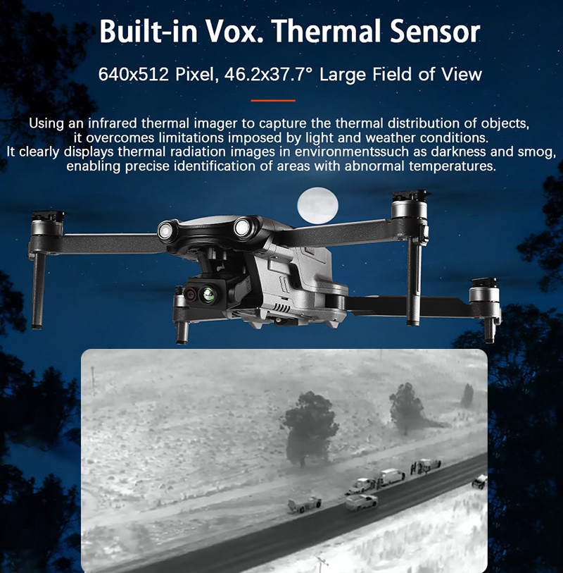 New Arrival 640x512 FPV Drone  - Drone Thermal Imaging 리뷰 및 가격